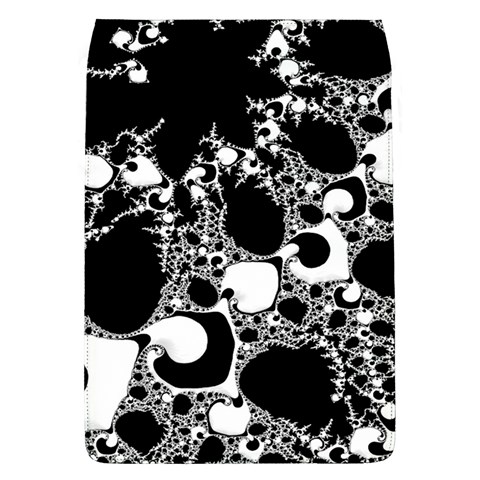 Special Fractal 04 B&w Removable Flap Cover (Large) from ArtsNow.com Front