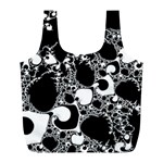 Special Fractal 04 B&w Reusable Bag (L)