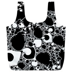 Special Fractal 04 B&w Reusable Bag (XL) from ArtsNow.com Front