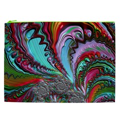 Special Fractal 02 Red Cosmetic Bag (XXL) from ArtsNow.com Front