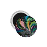 Special Fractal 02 Purple 1.75  Button Magnet