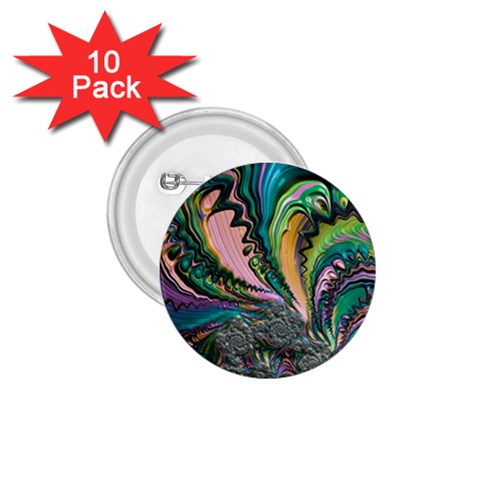 Special Fractal 02 Purple 1.75  Button (10 pack) from ArtsNow.com Front