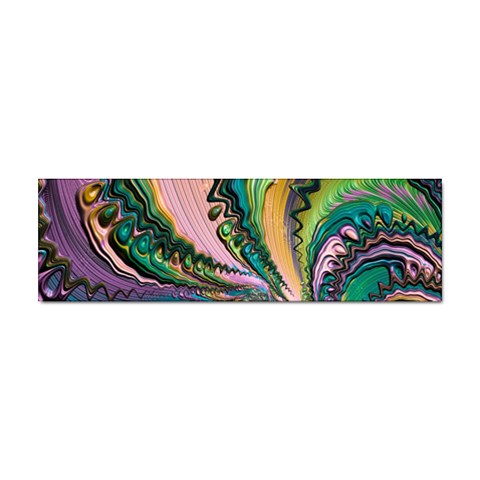 Special Fractal 02 Purple Bumper Sticker from ArtsNow.com Front