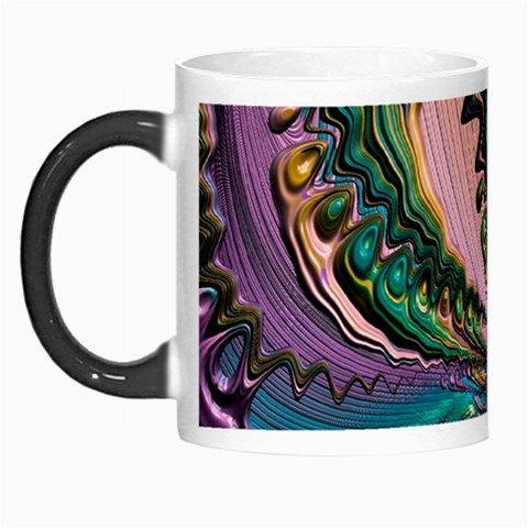 Special Fractal 02 Purple Morph Mug from ArtsNow.com Left