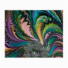 Special Fractal 02 Purple Glasses Cloth (Small, Two Sided) from ArtsNow.com Front