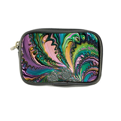 Special Fractal 02 Purple Coin Purse from ArtsNow.com Front