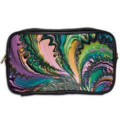 Special Fractal 02 Purple Travel Toiletry Bag (Two Sides) from ArtsNow.com Back