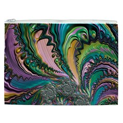 Special Fractal 02 Purple Cosmetic Bag (XXL) from ArtsNow.com Front