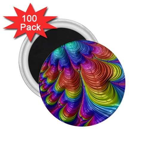 Radiant Sunday Neon 2.25  Button Magnet (100 pack) from ArtsNow.com Front