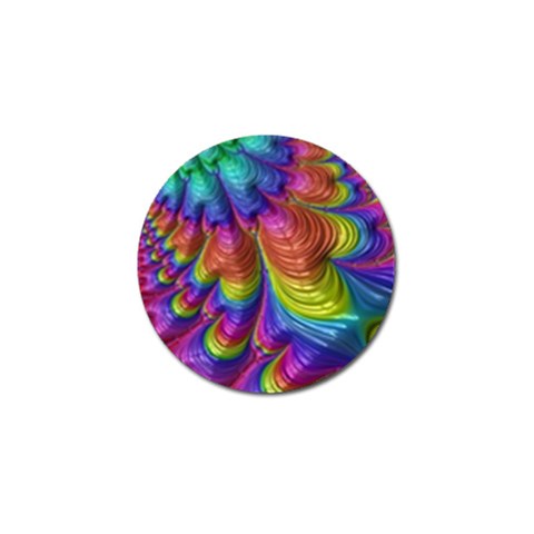 Radiant Sunday Neon Golf Ball Marker 4 Pack from ArtsNow.com Front