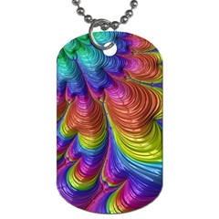 Radiant Sunday Neon Dog Tag (Two Front