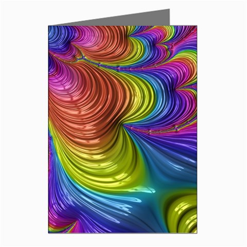 Radiant Sunday Neon Greeting Card (8 Pack) from ArtsNow.com Left