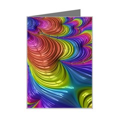 Radiant Sunday Neon Mini Greeting Card from ArtsNow.com Left