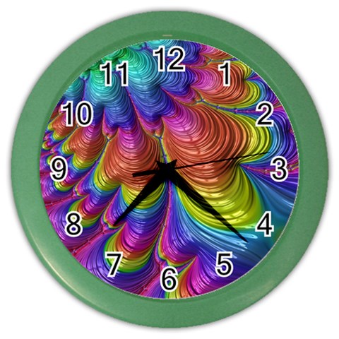 Radiant Sunday Neon Wall Clock (Color) from ArtsNow.com Front