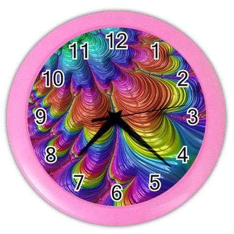 Radiant Sunday Neon Wall Clock (Color) from ArtsNow.com Front