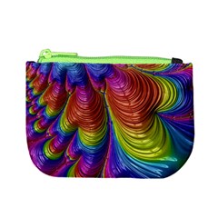 Radiant Sunday Neon Coin Change Purse from ArtsNow.com Front