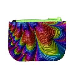 Radiant Sunday Neon Coin Change Purse from ArtsNow.com Back