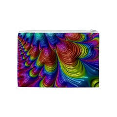 Radiant Sunday Neon Cosmetic Bag (Medium) from ArtsNow.com Back