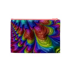 Radiant Sunday Neon Cosmetic Bag (Medium) from ArtsNow.com Back