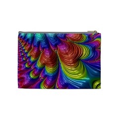 Radiant Sunday Neon Cosmetic Bag (Medium) from ArtsNow.com Back