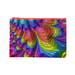 Radiant Sunday Neon Cosmetic Bag (Large) from ArtsNow.com Front