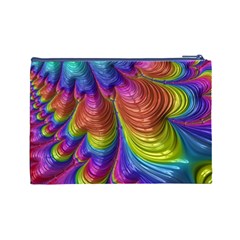 Radiant Sunday Neon Cosmetic Bag (Large) from ArtsNow.com Back