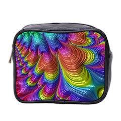 Radiant Sunday Neon Mini Travel Toiletry Bag (Two Sides) from ArtsNow.com Front