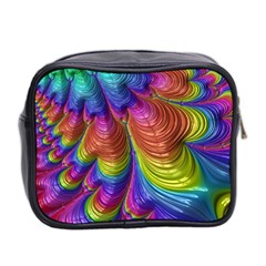 Radiant Sunday Neon Mini Travel Toiletry Bag (Two Sides) from ArtsNow.com Back