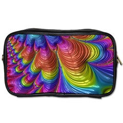 Radiant Sunday Neon Travel Toiletry Bag (Two Sides) from ArtsNow.com Front