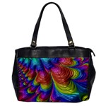 Radiant Sunday Neon Oversize Office Handbag (One Side)