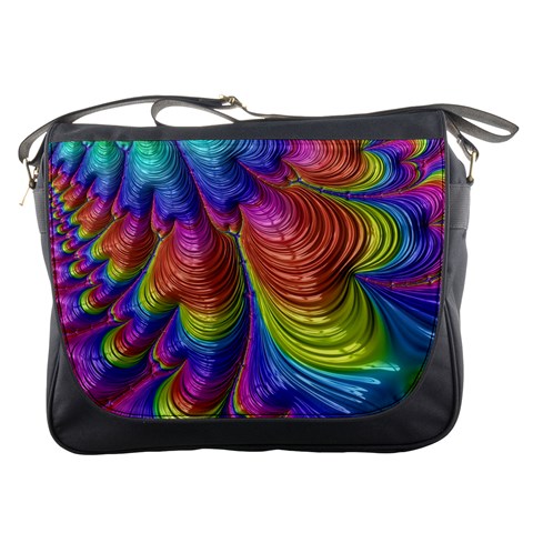 Radiant Sunday Neon Messenger Bag from ArtsNow.com Front