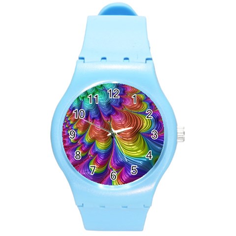 Radiant Sunday Neon Plastic Sport Watch (Medium) from ArtsNow.com Front