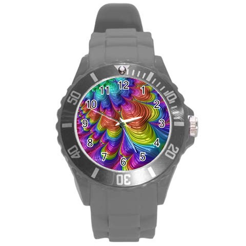 Radiant Sunday Neon Plastic Sport Watch (Large) from ArtsNow.com Front