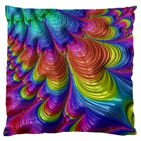 Radiant Sunday Neon Large Cushion Case (Single Sided)  from ArtsNow.com Front