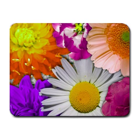 Lovely Flowers,purple Small Mouse Pad (Rectangle) from ArtsNow.com Front