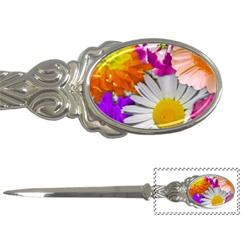 Lovely Flowers,purple Letter Opener from ArtsNow.com Front