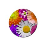 Lovely Flowers,purple Drink Coaster (Round)