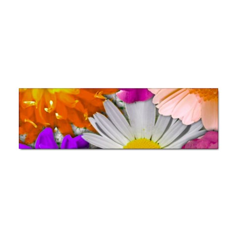 Lovely Flowers,purple Bumper Sticker from ArtsNow.com Front