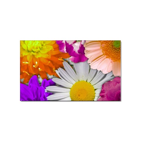 Lovely Flowers,purple Sticker 10 Pack (Rectangle) from ArtsNow.com Front