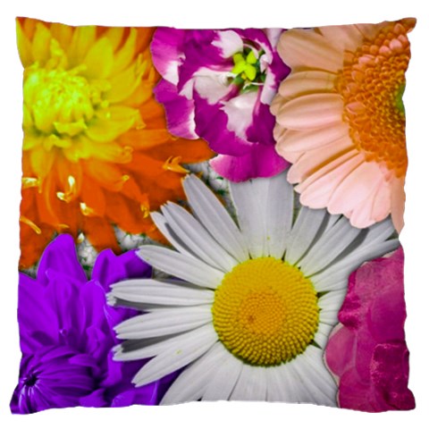 Lovely Flowers,purple Large Cushion Case (Single Sided)  from ArtsNow.com Front