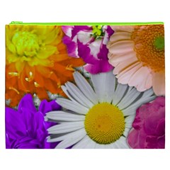 Lovely Flowers,purple Cosmetic Bag (XXXL) from ArtsNow.com Front