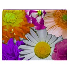 Lovely Flowers,purple Cosmetic Bag (XXXL) from ArtsNow.com Back