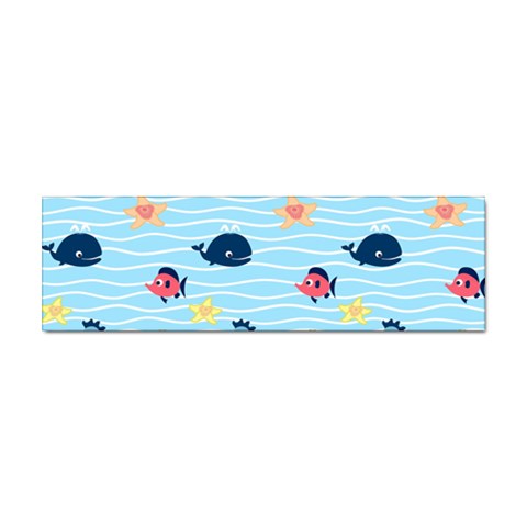 Fun Fish of the Ocean Bumper Sticker 10 Pack from ArtsNow.com Front