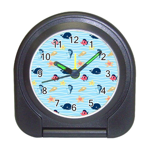 Fun Fish of the Ocean Desk Alarm Clock from ArtsNow.com Front