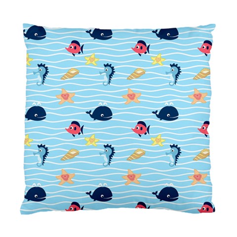 Fun Fish of the Ocean Cushion Case (Two Sided)  from ArtsNow.com Back