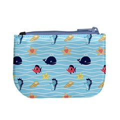 Fun Fish of the Ocean Coin Change Purse from ArtsNow.com Back