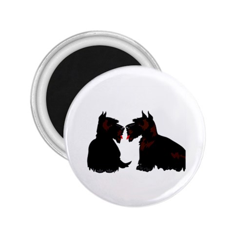 Scottish Terriers 2.25  Magnet from ArtsNow.com Front