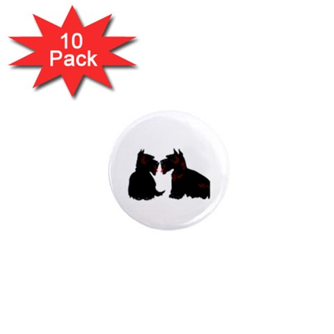 Scottish Terriers 1  Mini Magnet (10 pack)  from ArtsNow.com Front