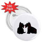 Scottish Terriers 2.25  Button (100 pack)