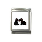 Scottish Terriers Italian Charm (13mm)